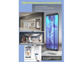 Digital Advertising screens Transparent LED Digital Advertising screens Transparent LED